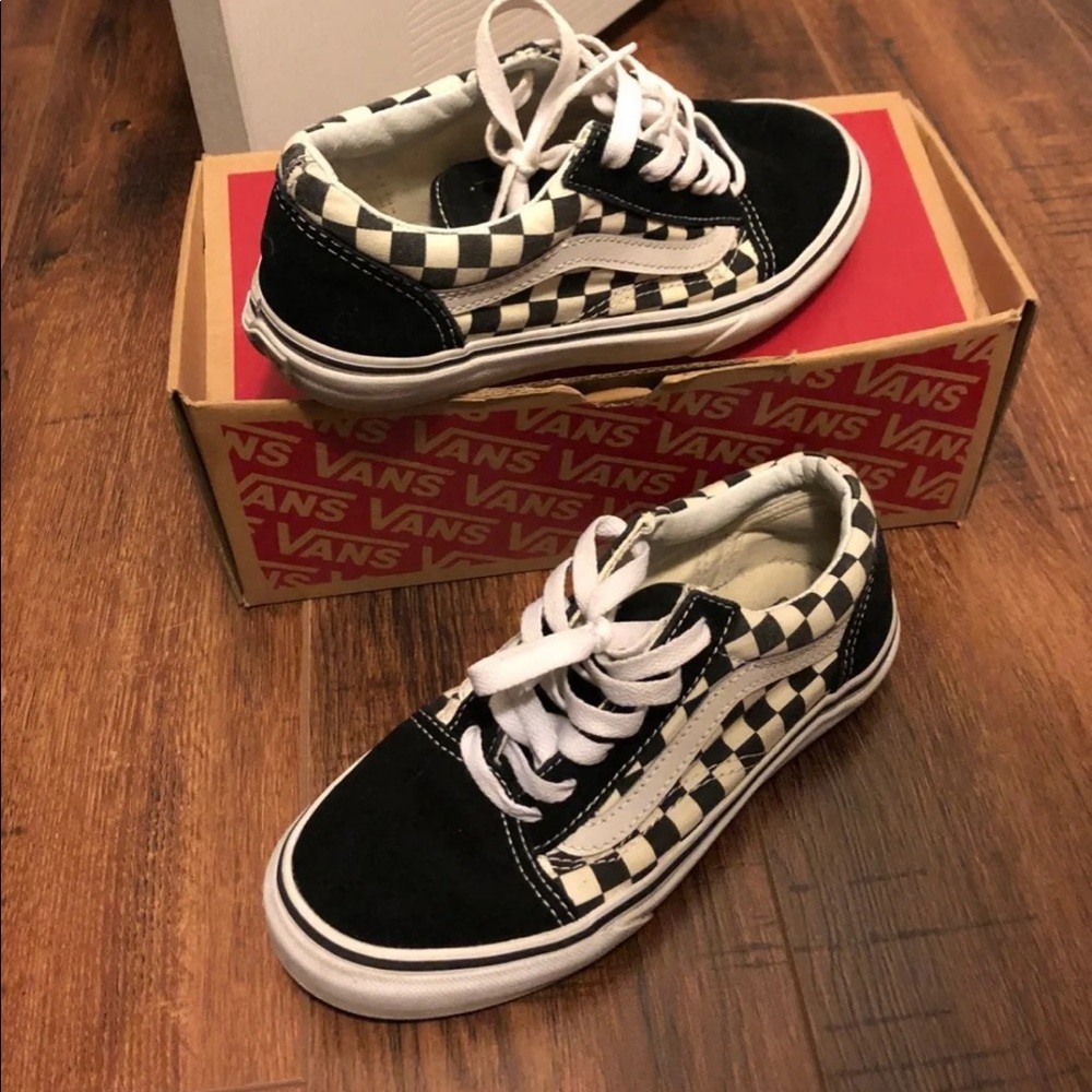 Checkered vans